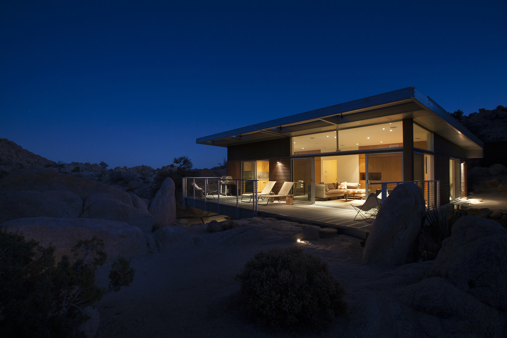 Una casa construida con Steel Frame